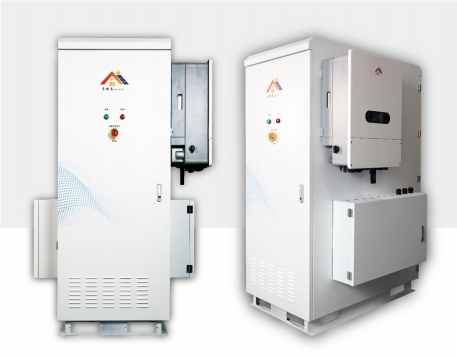 High and low voltage energy storage cabinet