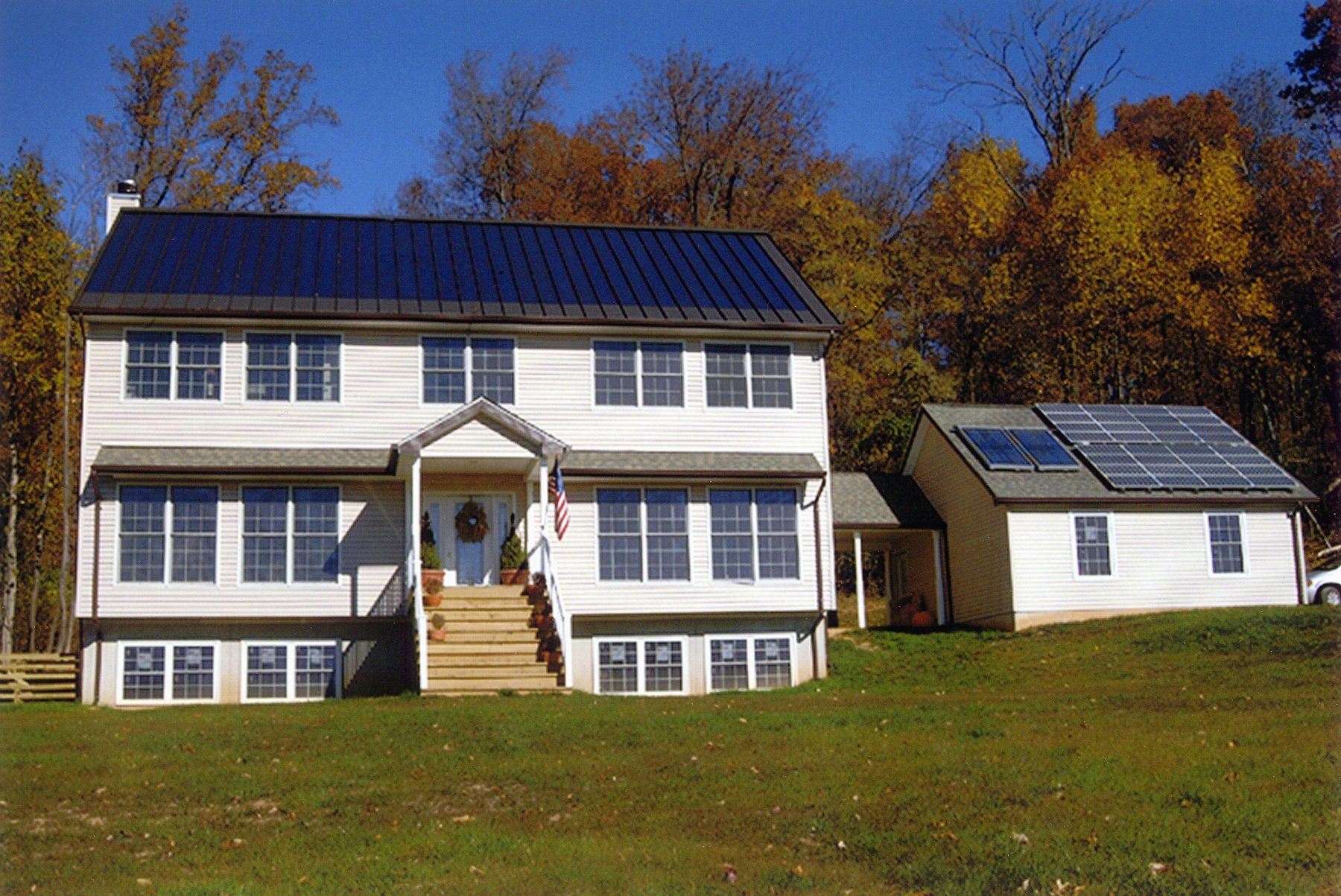 Residential solar energy storage application